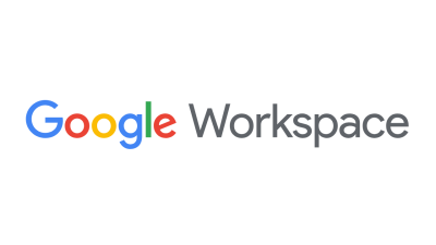Google Workspace logo displayed in multicolored Google lettering with “Workspace” in gray text.