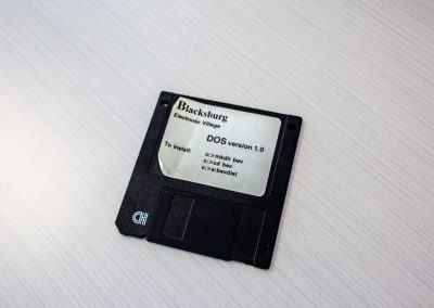 Blacksburg Electronic Village 3 inch floppy disk