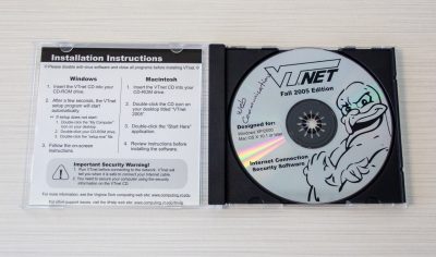 VTNet CD-ROM from 2005